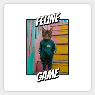 Squid Game Feline Cat Sticker